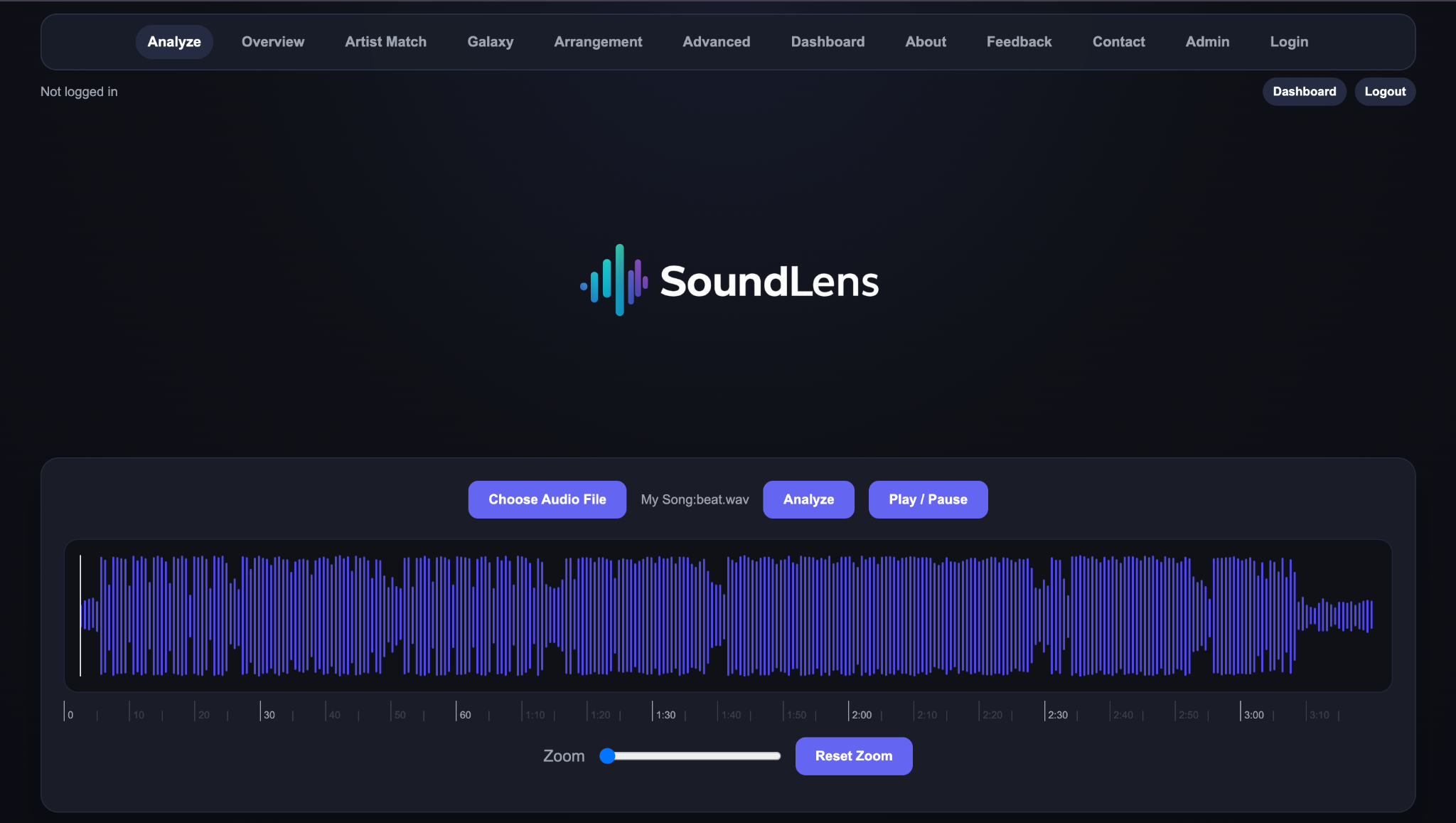 SoundLens Analyzer